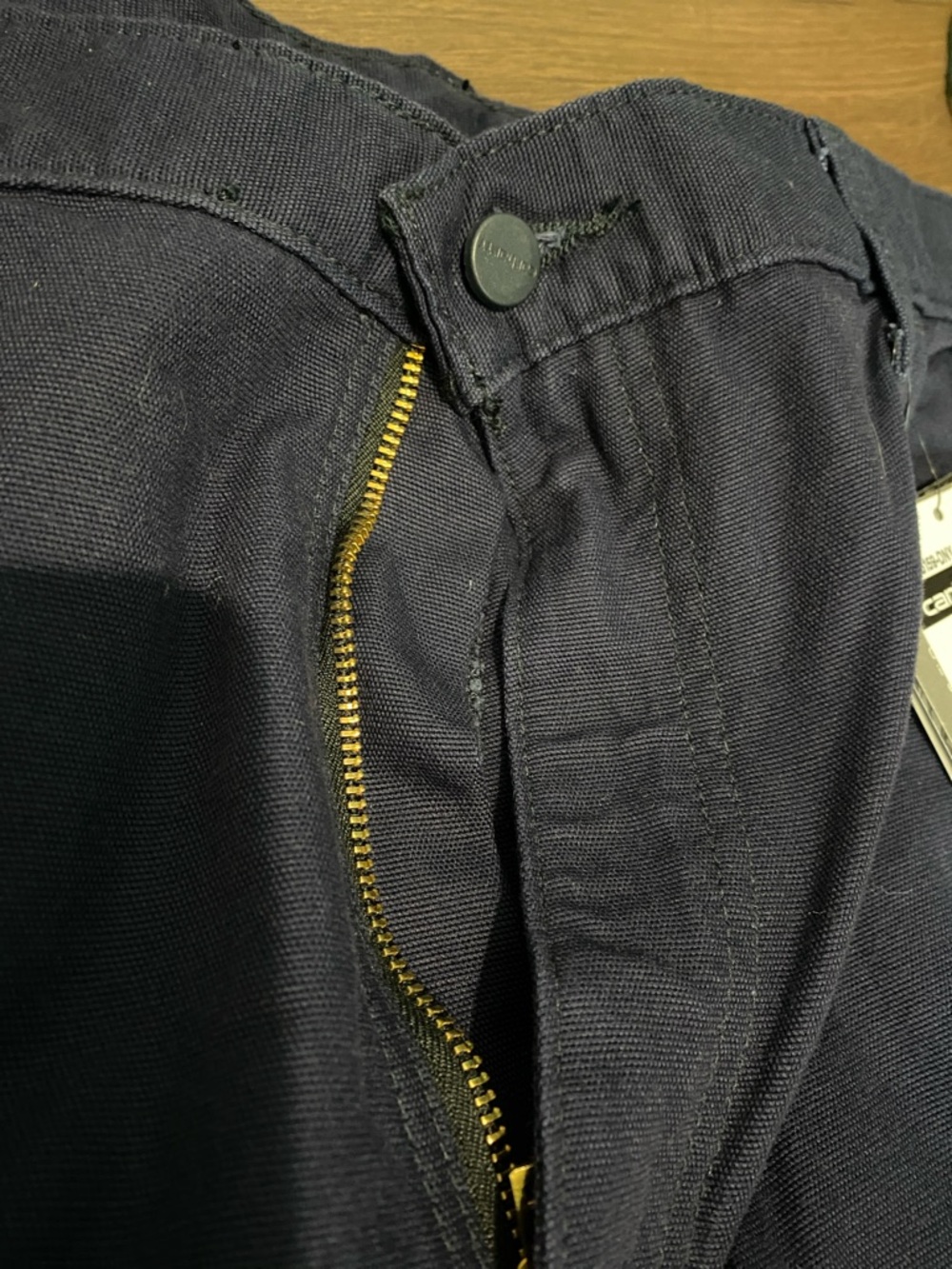 Carhartt Mens NWT Navy Flame Resistant Cat 2 Canvas Work Pants Lot( x2) 38 X 32 - Picture 10 of 15